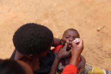 Polio vaccination 