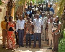 A group of persons standing 