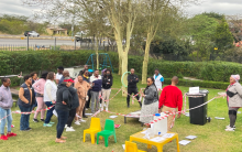 Simulation exercise with WHO personnel at a Cholera preparedness/readiness and response training in Mpumalanga