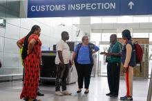 Site visit at the Robert's International Airport by External Evaluators