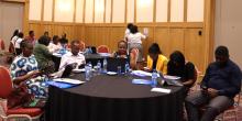 WHO Namibia training on integrating gender, equity and human rights in public health planning 