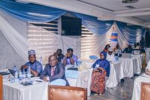 Participants at the 13th Joint Operations Review meeting in Yola, Adamawa state. © Kingsley Igwebuike/WHO