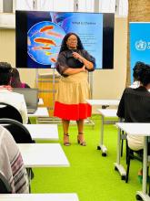 Mrs Celia Kaunatjike, Health Promotion and Social Determinants Officer, WHO Namibia 