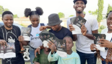 Members of the Tobbaco Free Club, University of Abuja during a sensitization campaign in the FCT.