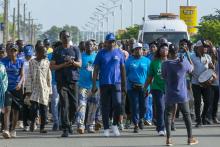 6 Kilomètres de marche sportive “Walk the Talk” à Parakou  Plus 500 personnes ont relevé le défi en faveur de la santé