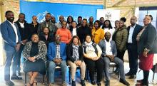 Participants at the Polio Surveillance meeting in Namibia 