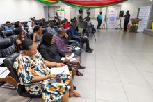 participants listening attentively 