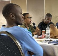 Namibia media training on universal health coverage 