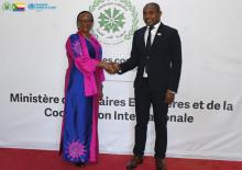 Dr NKURUNZIZA Triphonie (WR) et SEM MBAE Mohamed (Ministre)