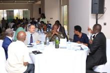 Meeting between WHO team and Uganda's National Drug Authority