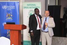 Meeting between WHO team and Uganda's National Drug Authority