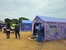 WHO Angola Participates in High-Level Cholera Response Mission in Bengo