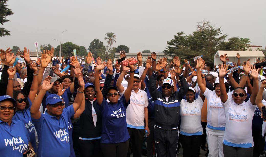 Walk the talk, Brazzaville, Congo - August 2019