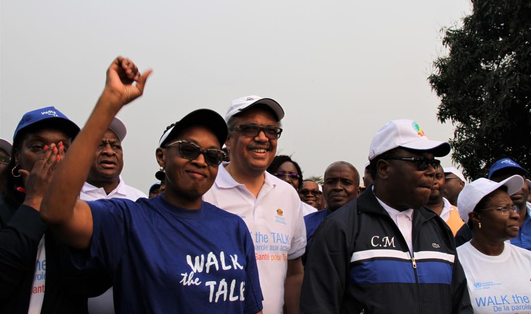 Walk the talk, Brazzaville, Congo - August 2019