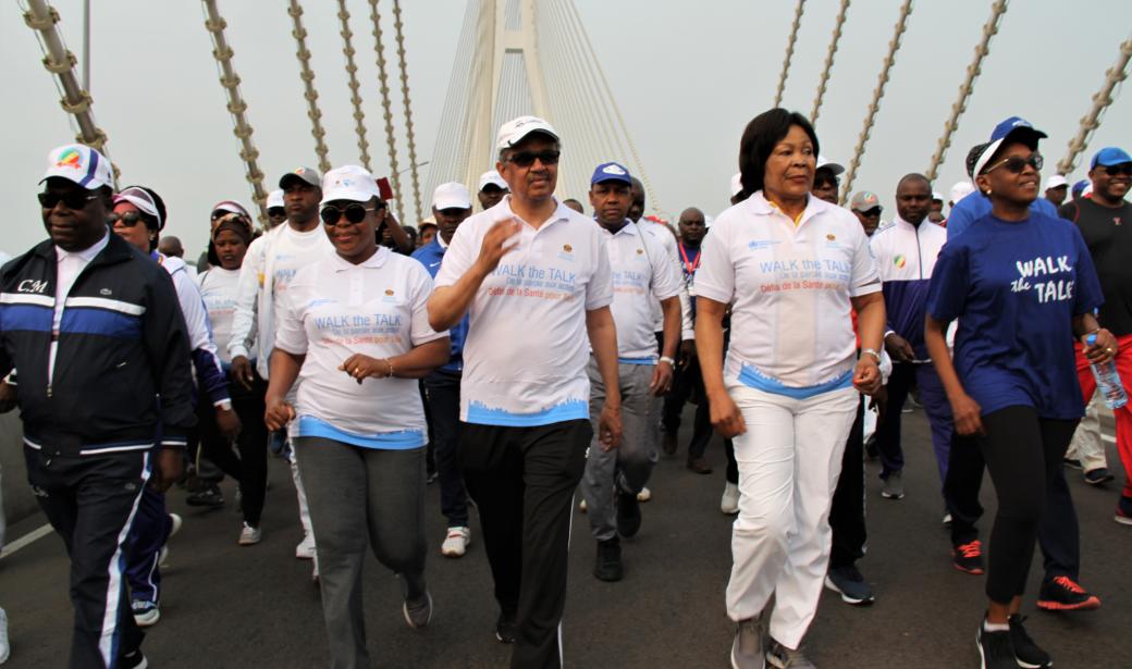 Walk the talk, Brazzaville, Congo - August 2019