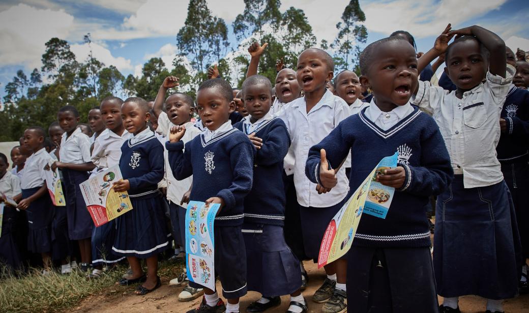 Good handwashing habits for good health in the Democratic Republic of the Congo