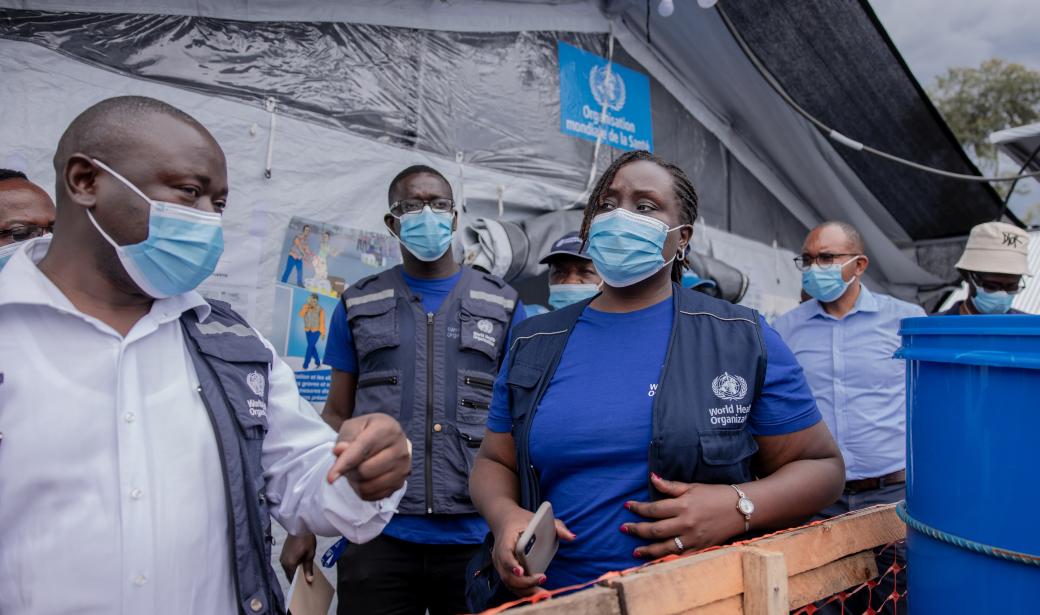 Halting cholera in Democratic Republic of Congo displacement site