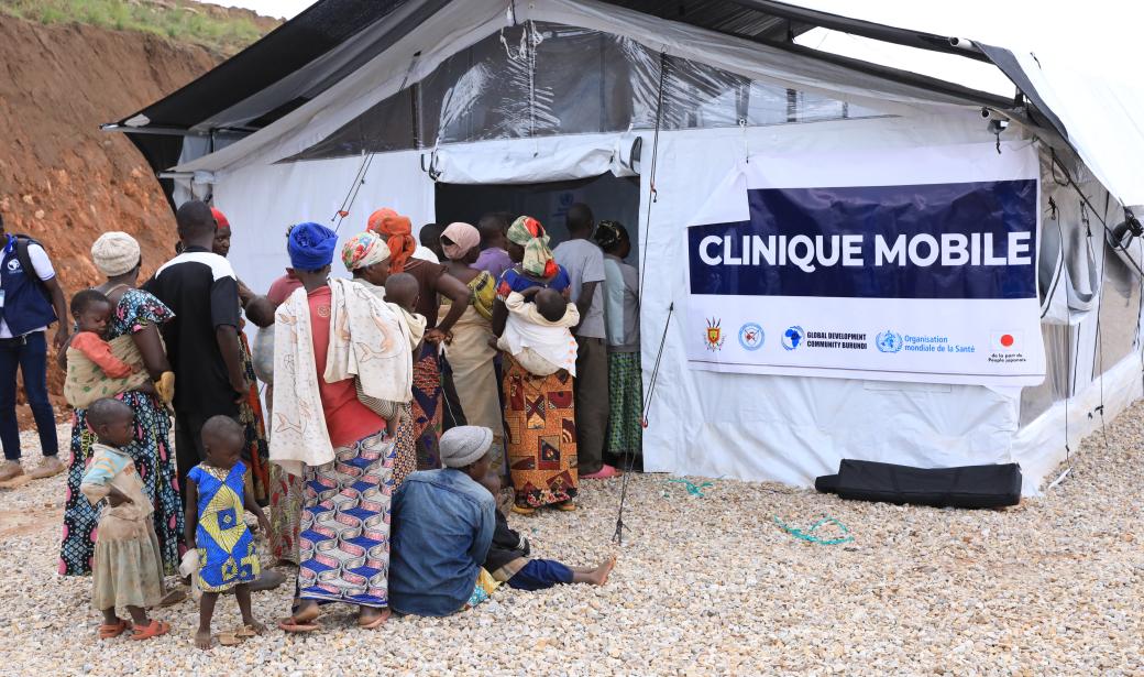 Burundi : des soins de santé accessibles aux personnes déplacées suite aux inondations