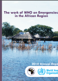 The work of WHO on Emergencies in the African Region 