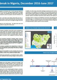 End of Meningitis Outbreak in Nigeria