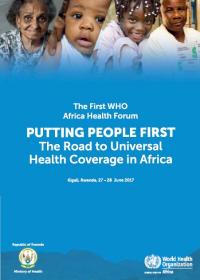 The first WHO Africa Health Forum - Report