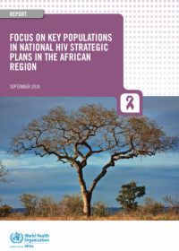 Focus on key populations in national HIV strategic plans in the African region