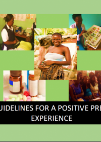 ANC guidelines for a positive pregnancy experience