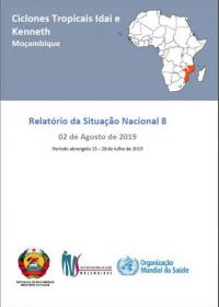 Ciclones Tropicais Idai e Kenneth Moçambique - Relatório da Situação Nacional 8