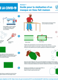 Guide de fabrication et de désinfection des masques pour les communautés dans des contextes où les ressources sont limitées