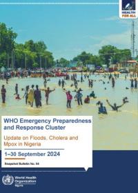 WHO Emergency Preparedness and Response Cluster - 1–30 September 2024