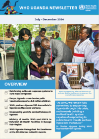 WHO Uganda Newsletter (July-December 2024)